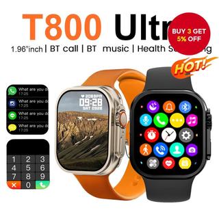 Laxasfit T800 Ultra Smart Watch 2026 1.81 HD Screen Bluetooth Call Sports Band