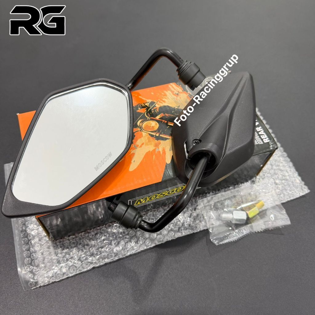 SOUL GT/JUPITER Z MODEL V2 WIDE VIEW MIRROR [GRADE A] CLEAR CONVEX GLASS MIO M3 MIO J XEON MX OLD NE