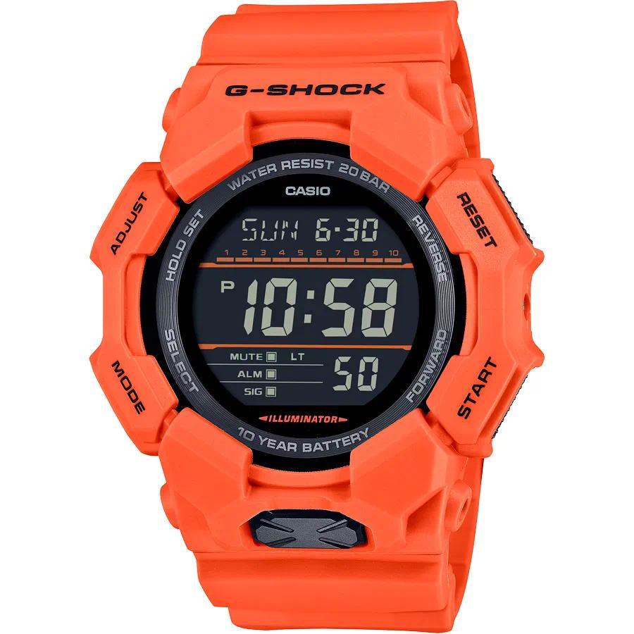 ปรับให้เข้ากับ g-shock GD-010 นาฬิกาสปอร์ต GD-010-1D Rสีส้ม-แดง GD-010-1 / GD-010-3 / GD-010-4 สายนา