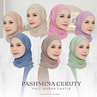 Pashmina Ceruti Babydoll Premium Long Flowy Hijab Pashmina Ceruty Pashmina Babydoll Size 175x75 cm