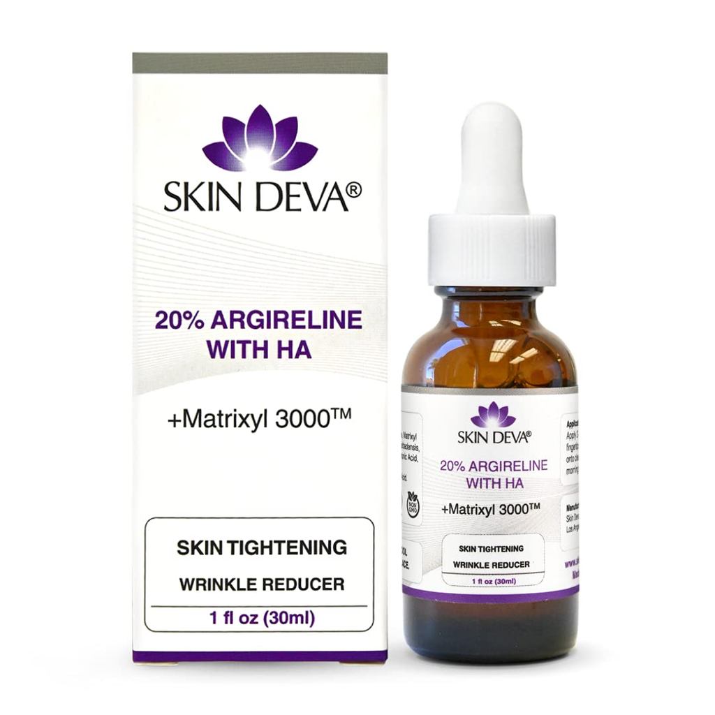 ดีวา20% Argireline Essence ประกอบด้วย Matrixyl3000 Pure Hyaluronic Acid Essence for Facial Deep Anti
