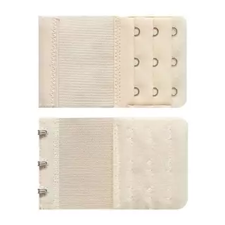 7ประเภท Soft Elastic Bra Extender ปรับหลายสี Bra Hook Extension ชุดชั้นในอุปกรณ์เสริม