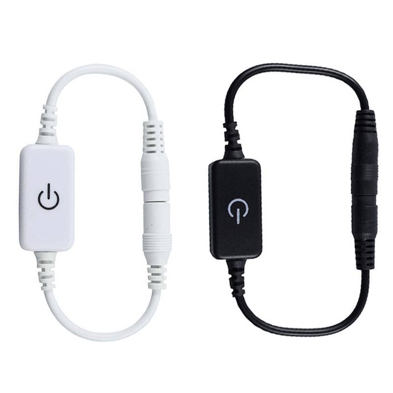 Bolonit LED Strip Touch Dimmer ความสว่างควบคุม LED Dimmer สวิทช์ 1 คีย์ Dimmer 12 V-24 V สวิทช์ปรับ 