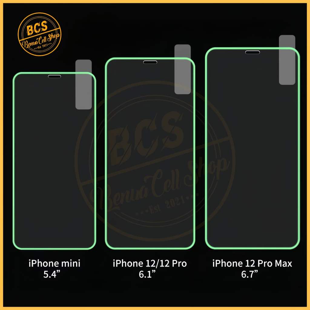 BCS - TEMPERED GLASS SPY GLOW IN THE DARK สําหรับ XIAOMI POCO C40 F3 F3 GT F4 F4 GT F5 F5 PRO F6 F6 