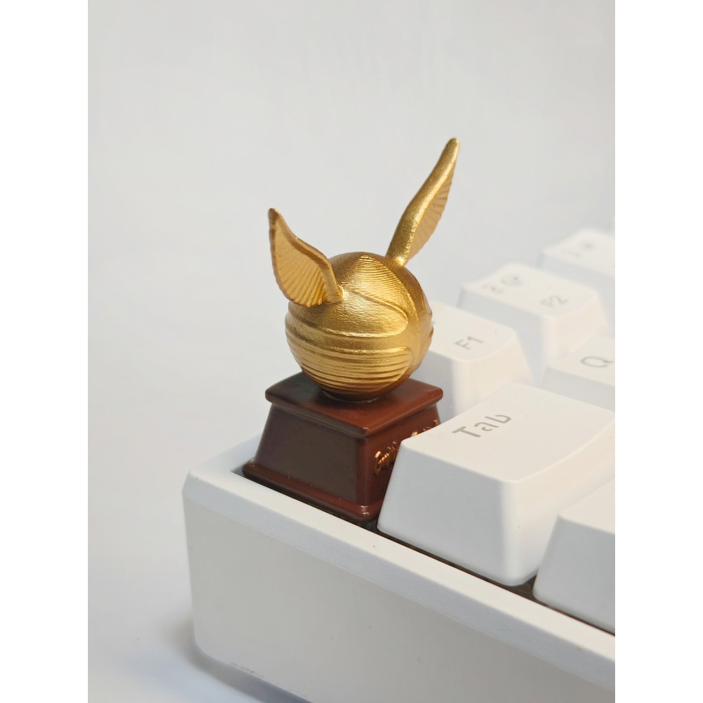 keycap คีย์แคป Harry Potter Merchanded Golden Flying Thief Resin Keycap คีย์บอร์ด Cross Axis Keycap 