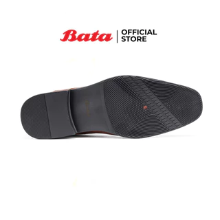 Bata บาจา รองเท้าคัทชู ทางการ พิธีการ แบบสวม สำหรับผู้ชาย รุ่น BARNES สีน้ำตาล 8313181