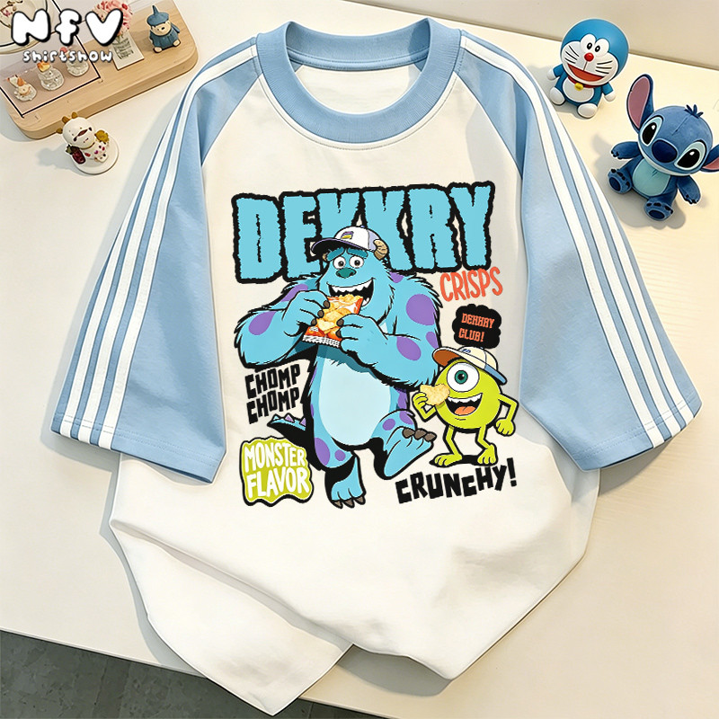 【จัดส่งตลอด 24 ชั่วโมง】NFV สไตล์เกาหลี💙เสื้อยืด ระบายอากาศ Oversized ลายพิมพ์การ์ตูนหญิง สะดวกสบาย ผ้าฝ้าย100% YG3866