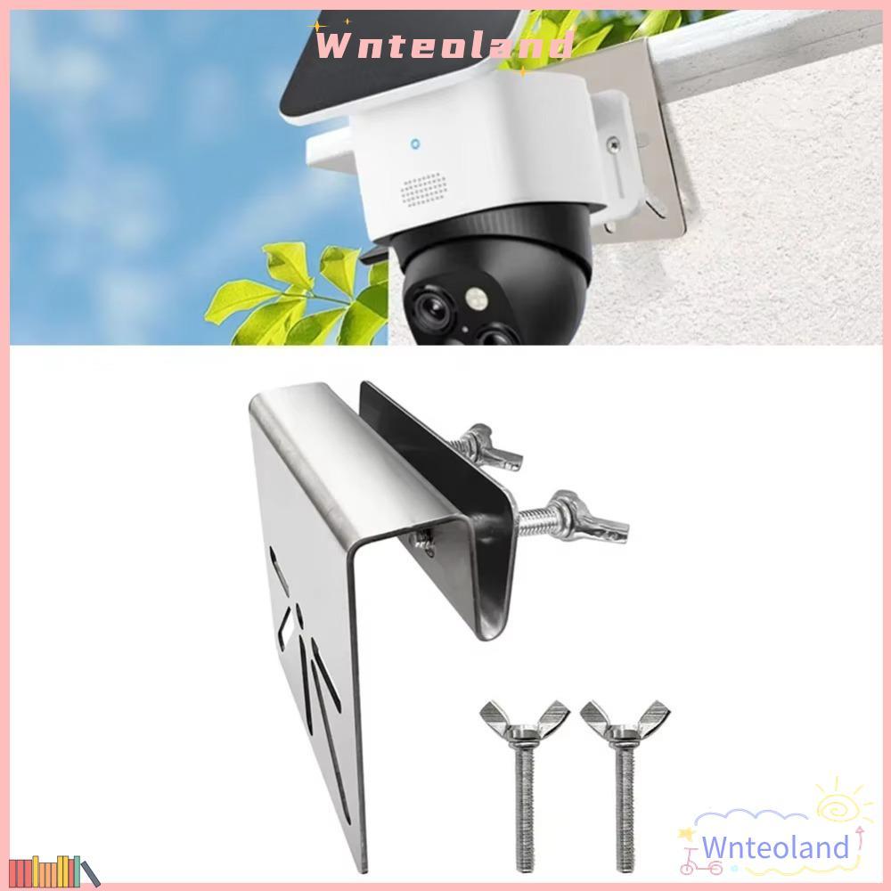 WNTEOLAND Gutter Bracket, Wall Mount Channel Mount Wall Mount Bracket, Gutter Metal Camera Holder สํ