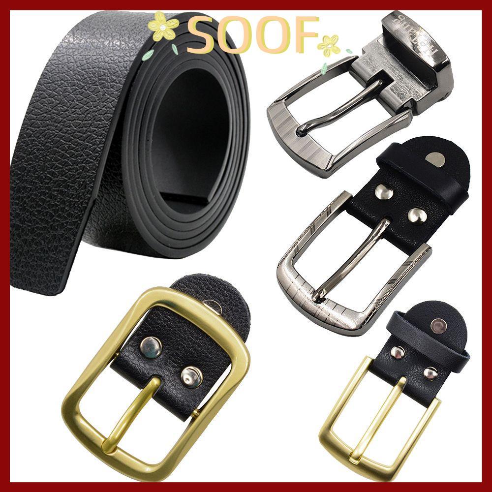 SOOF อุปกรณ์หัวเข็มขัดผู้ชายสําหรับเข็มขัด