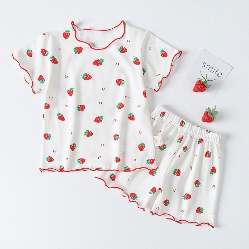ฤดูร้อนเด็กสาวน่ารักทุกการแข่งขันชุดลําลองสาวหวานทุกวัน Homewear