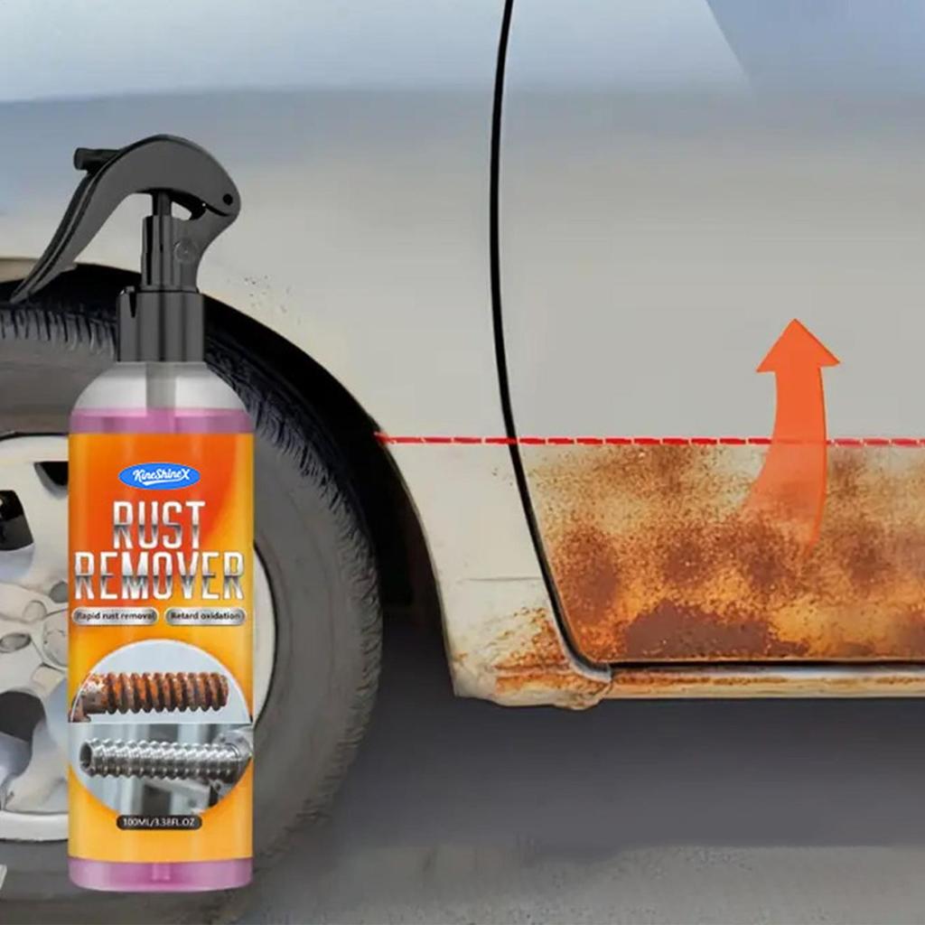 สเปรย์กําจัดสนิม 100ML สี Oxidation Removal Liquid รถยนต์ Rust Remover สเปรย์สําหรับรถบรรทุก Trailer SUV