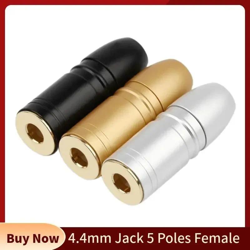 4.4mm Jack 5 Pole Female Balance Interface Balanced Plug For Soldering Sony NW-WM1Z/A Headphone Earp