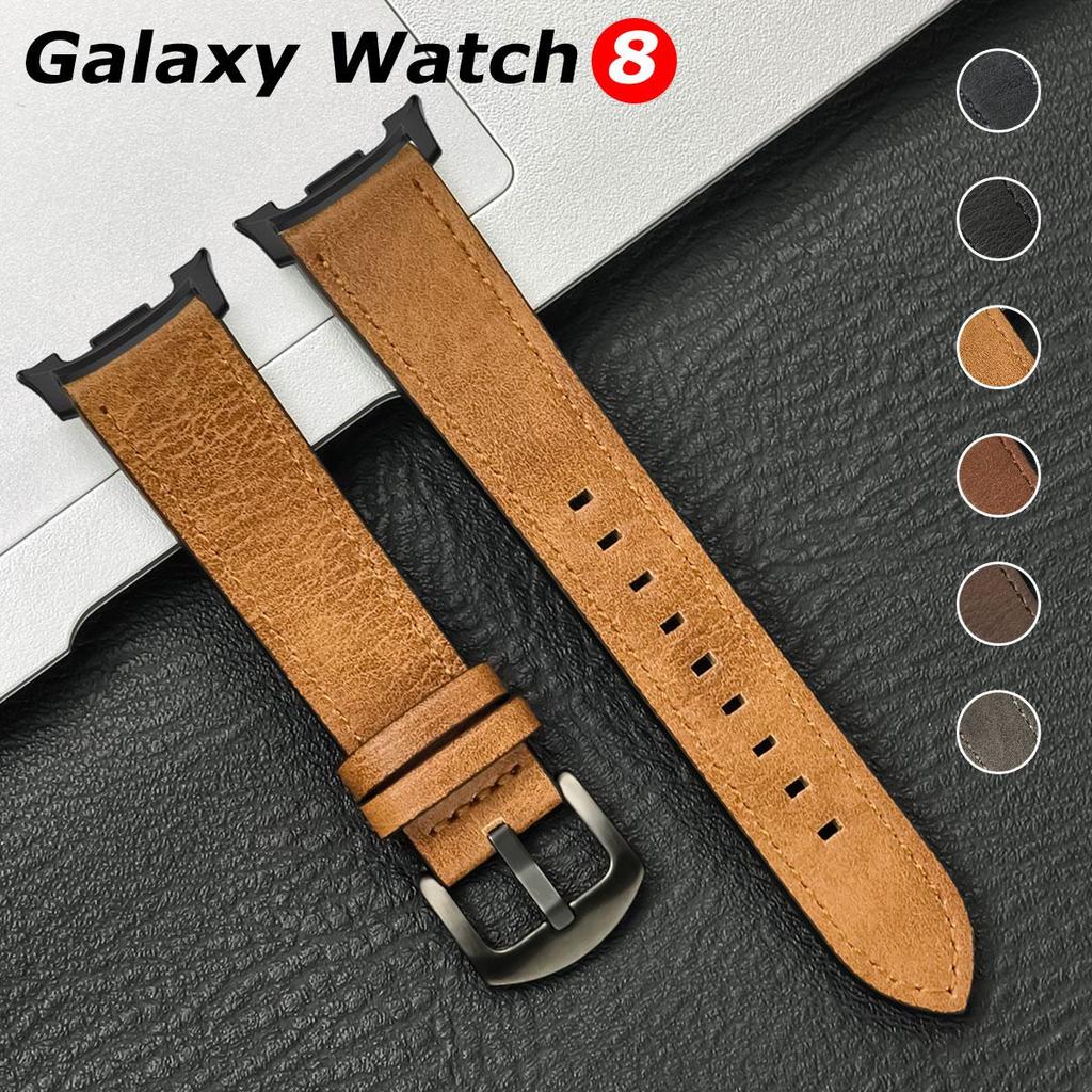 สายหนังสําหรับ Samsung Galaxy Watch 9 8 40 มม.44 มม.8Classic 46 มม.Ultra2 47 มม.2026 2025 Quick Release Band ใหม่สร้อยข้อมืออุปกรณ์เสริม