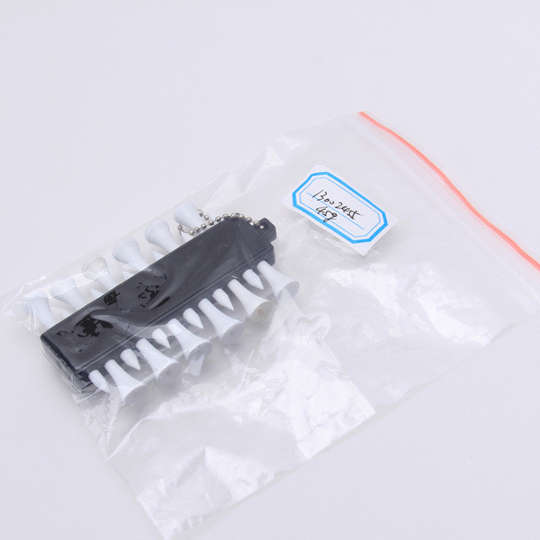 Gepnoo Golf Tee Holder Organizer Carrier พวงกุญแจ 12 ไม้ Tees Markers