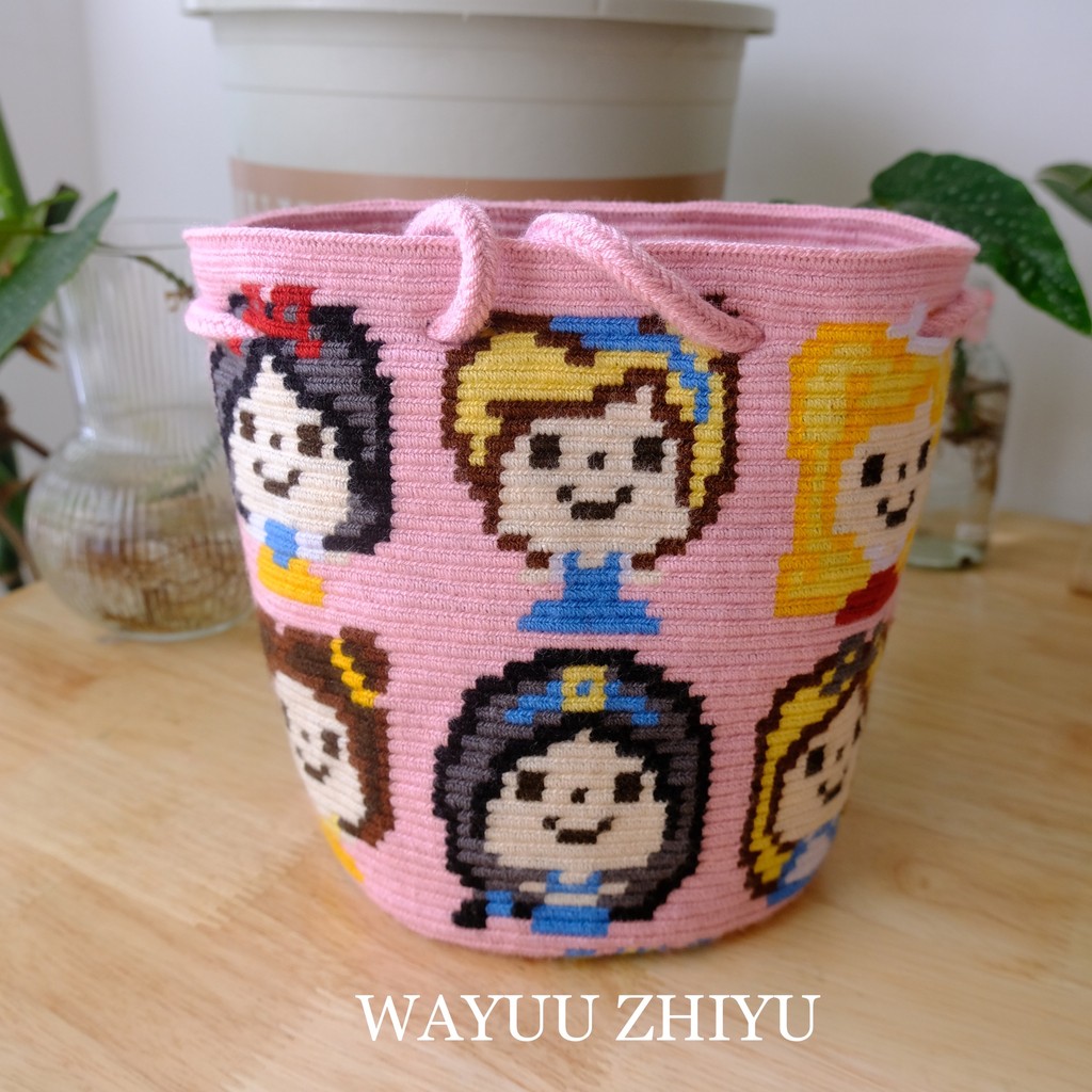 Little Princess Colombia นําเข้า Original Wayu Line wayuu Single Strand Small wayuu กระเป๋าวัสดุ DIY