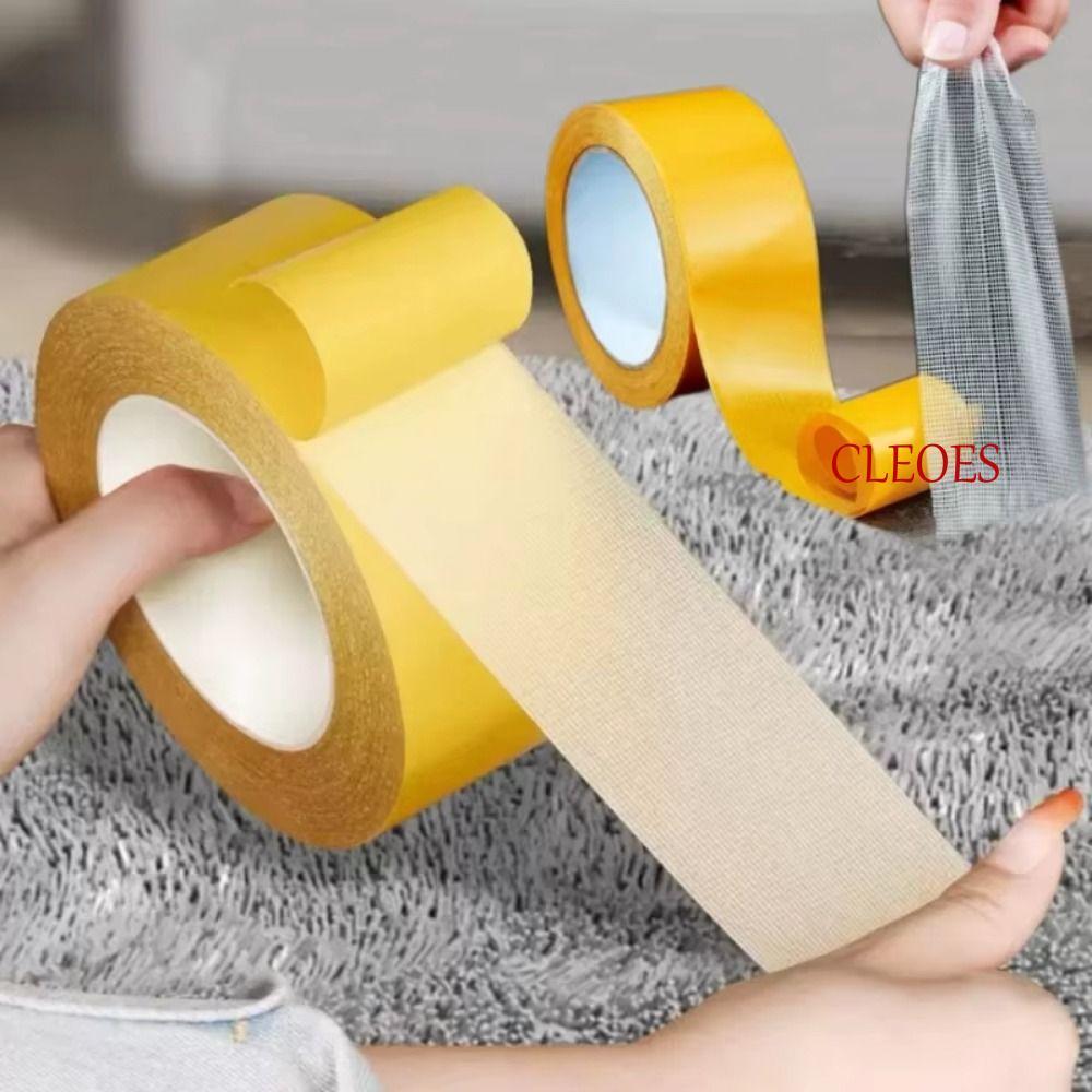 CLEOES เทปซ่อมผ้า No-Sew Self-Adhesive 20M ขอบเสื้อผ้า กันน้ําสองด้าน ถอดออกได้ Cover-Up