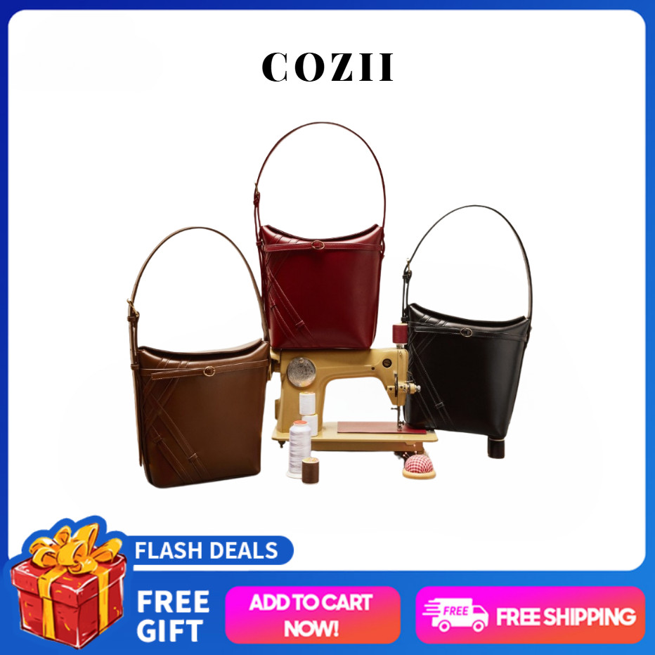 【สินค้าพร้อมส่ง】💯ของแท้ cozii bag โคซี NEW–Allie Bucket Collection กระเป๋า กระเป๋าผ้า
