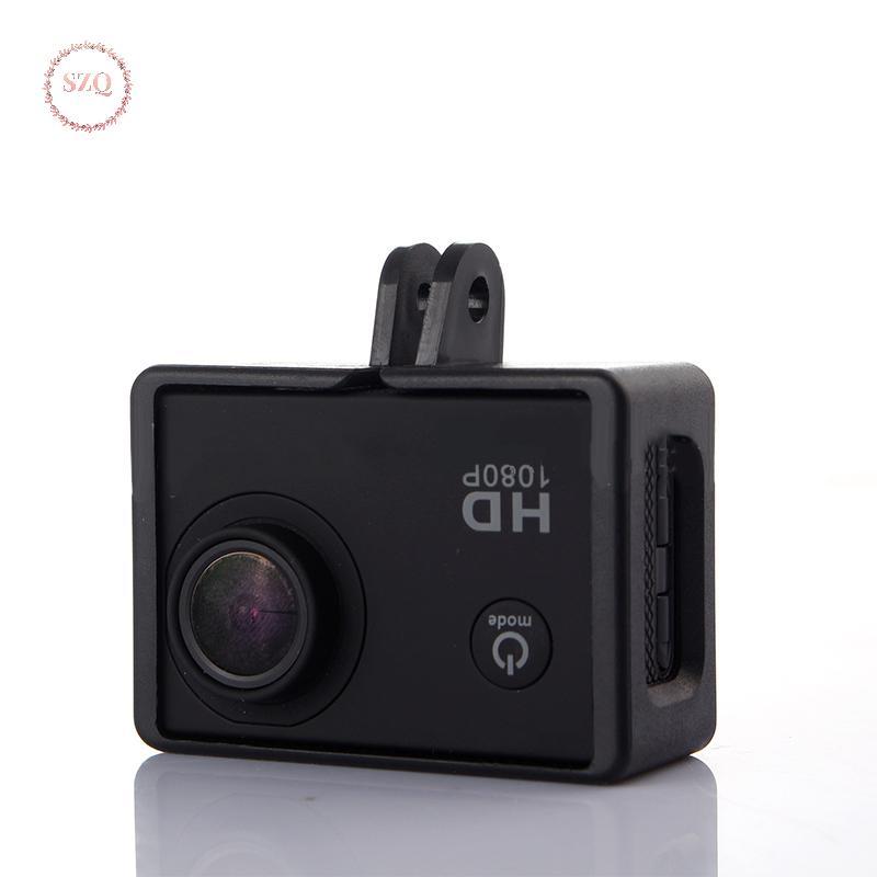 [SZQ] SJ4000 กรอบป้องกันกรณีฐาน SJ4000 Border สําหรับ SJCAM SJ4000 AIR, SJ4000 WIFI, SJ4000 อุปกรณ์เ