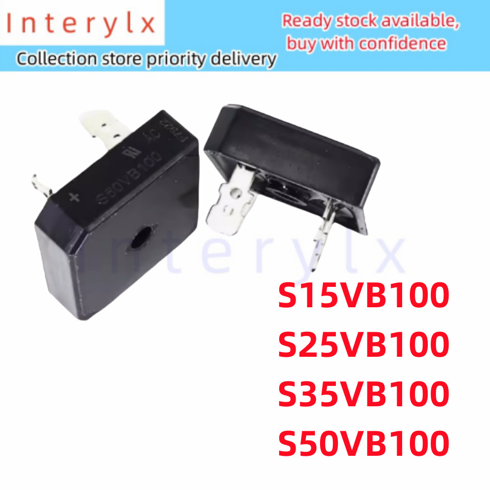 5PCS S15VB100 S25VB100 S35VB100 S50VB100 ไดโอดสะพาน