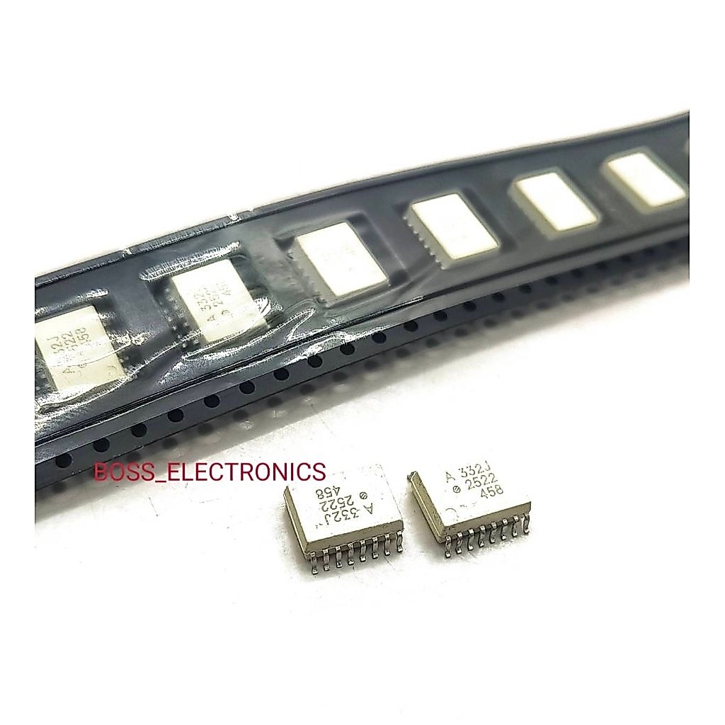 ราคา 1ตัว 👉👉 HCPL-332J SMD-16 A332J A 332J HCPL332J IGBT Gate Driver Optocoupler with Integrated ออป