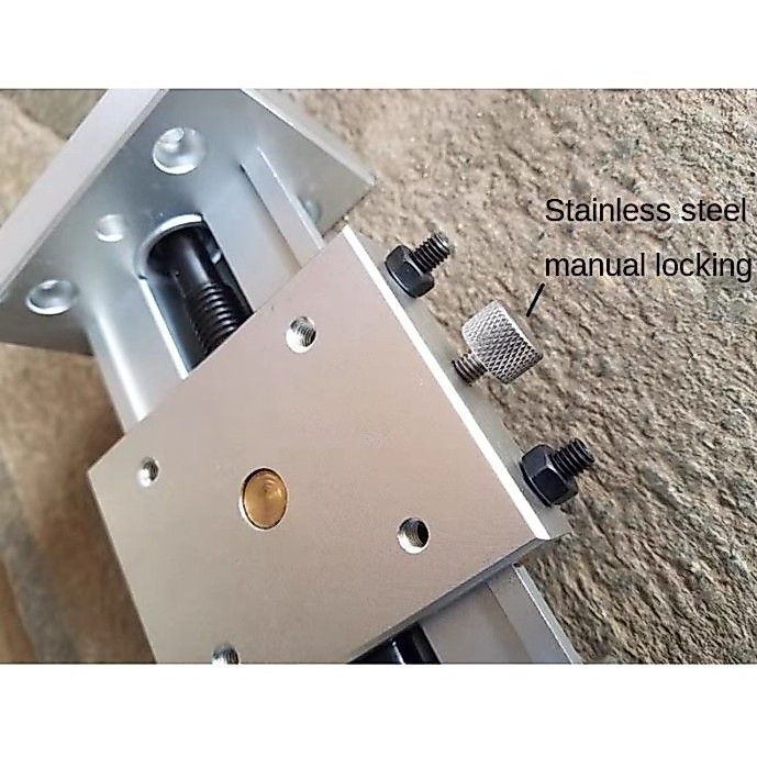 Z-axis linear module of precision vertical sliding table worktable dovetail slot sliding table slid