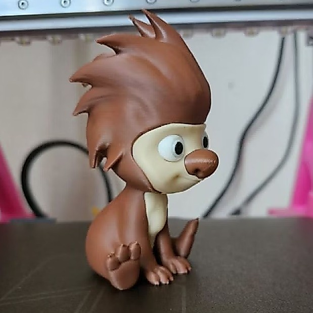 SWAPPED OLLIE POOKOO- OLLIE CHARACTER MODEL