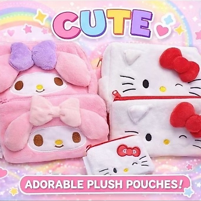 Daiso Korea กระเป๋า ใส่เหรียญ ใส่การ์ด Sanrio kitty