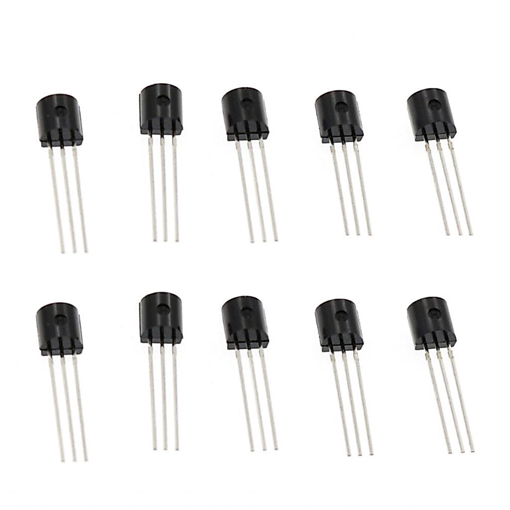 Thaihometools-TH XIXIAN 200PCS TO-92 NPN P-NP P-ower ทรานซิสเตอร์ 10 ประเภทค่าชุดชุด BC337/ BC327/ 2