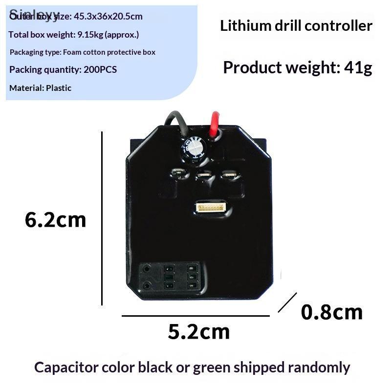 NLE 1 ชิ้นเครื่องบดไฟฟ้าเมนบอร์ดสวิทช์ความเร็ว Controller 18 V-21 V สว่านไฟฟ้า Controller เมนบอร์ด Brushless ลิเธียมเครื่องมือ N