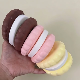 ครีมบิสกิต Cracker Taba Squishy Double Decker คุกกี้ Squishy Mochi ของเล่นบีบของเล่น Anti Stress Release Hand Relax ของเล่นของขวัญ