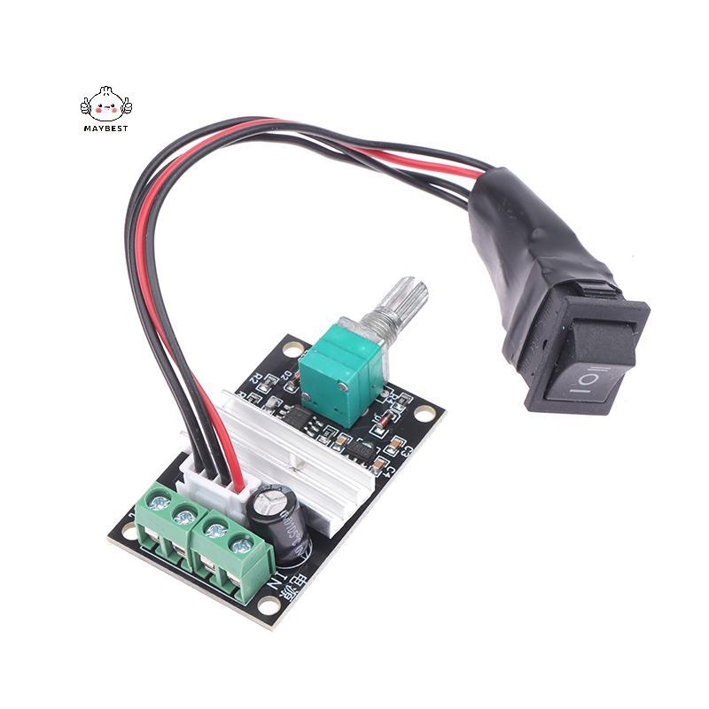 {maybest} DC 6V 12V 24V 3A PWM Motor Speed Controller ปรับความเร็วได้ DC Motor Driver Forward Revers