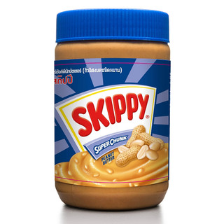 สกิปปีเนยถั่วทาขนมปังชนิดหยาบ 510กรัม Skippy Super Chunk Peanut Butter 510g. [หมายเลขบาร์โค้ด 6922877791727 ]