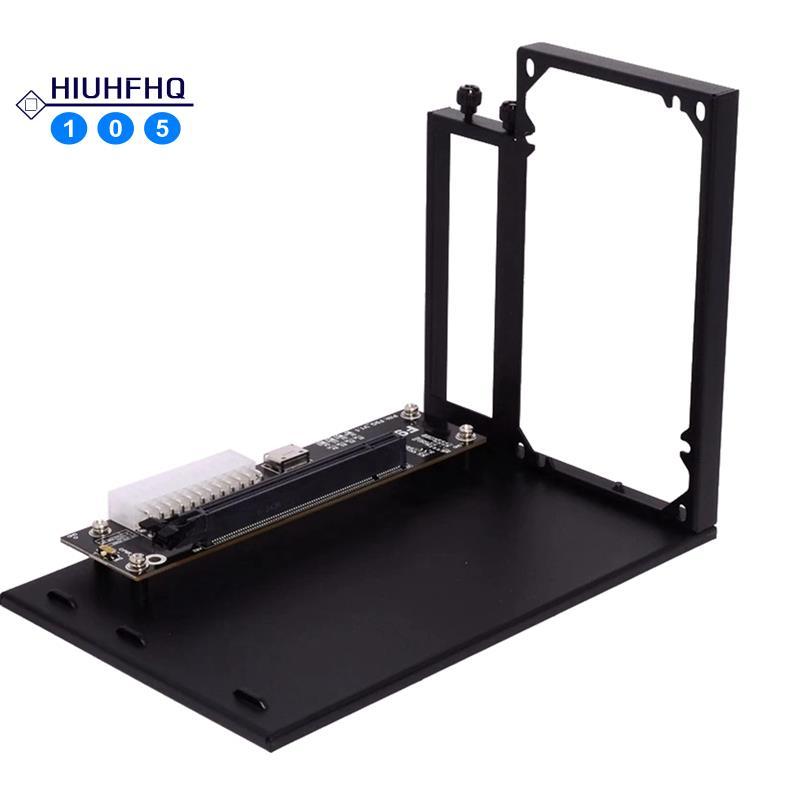 การ์ดอะแดปเตอร์ Hiuhfhq106F9G-BK7 PCIe 4.0 X4 64Gbps OCuLink EGPU สําหรับ M. 2 NVMe to Oculink แล็ปท
