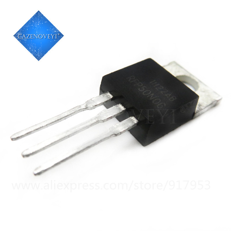 10 ชิ้น RFP50N06 FP50N06 50N06 TO-220 60V 50A ชิปเดิมใหม่