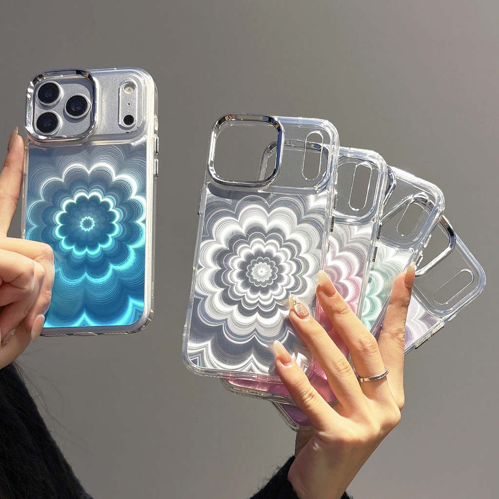 Infinix Hot 60i 60 50i 50 Pro Plus 40i 40 Pro 30i 30 Play NFC สมาร์ท 20 9 8 7 HD Pro Plus หมายเหตุ 60 Pro Phantom ดอกไม้เคสโทรศัพท์ฝาครอบป้องกัน