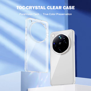 Lereach สําหรับ OPPO Find X9 Ultra เคสแม่เหล็กคริสตัลใสกันกระแทกพร้อมเทคโนโลยีป้องกันการเหลือง TPU PC Hybrid Design