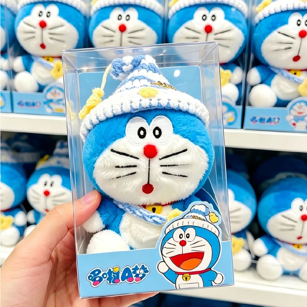 พร้อมสต็อก จี้โดราเอมอน พวงกุญแจตุ๊กตา ขนาดเล็ก สําหรับกระเป๋า