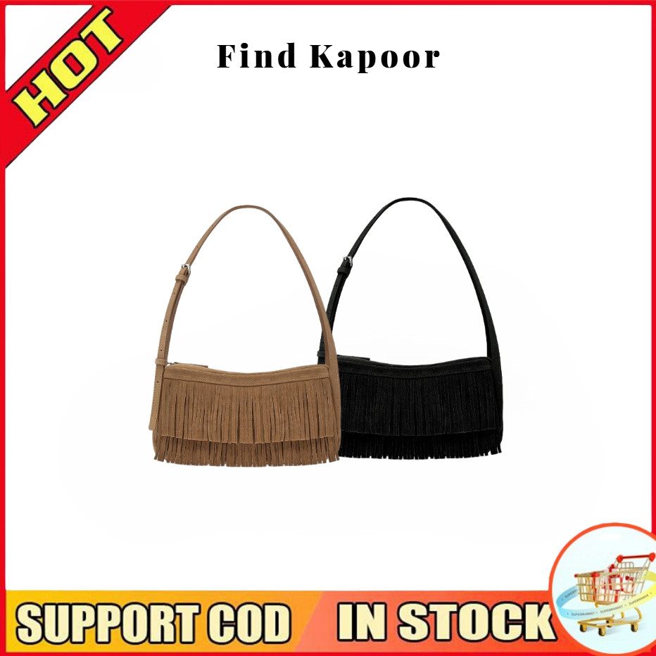 【สินค้าพร้อมส่ง】Find Kapoor TIA BAG 45 กระเป๋าสะพายไหล่ กระเป๋าถือ กระเป๋า