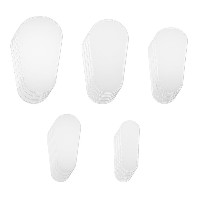 Gonna Pack Of 20 Makeup Brush Head Covers Soft EVA ปกป้องแปรงจากฝุ่นและความเสียหาย