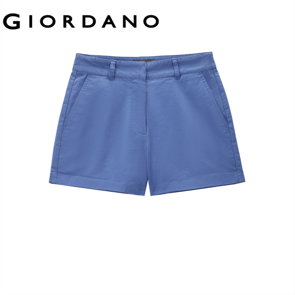 GIORDANO شورت نسائي بسحاب (مجموعة كوريا) — صورة 5