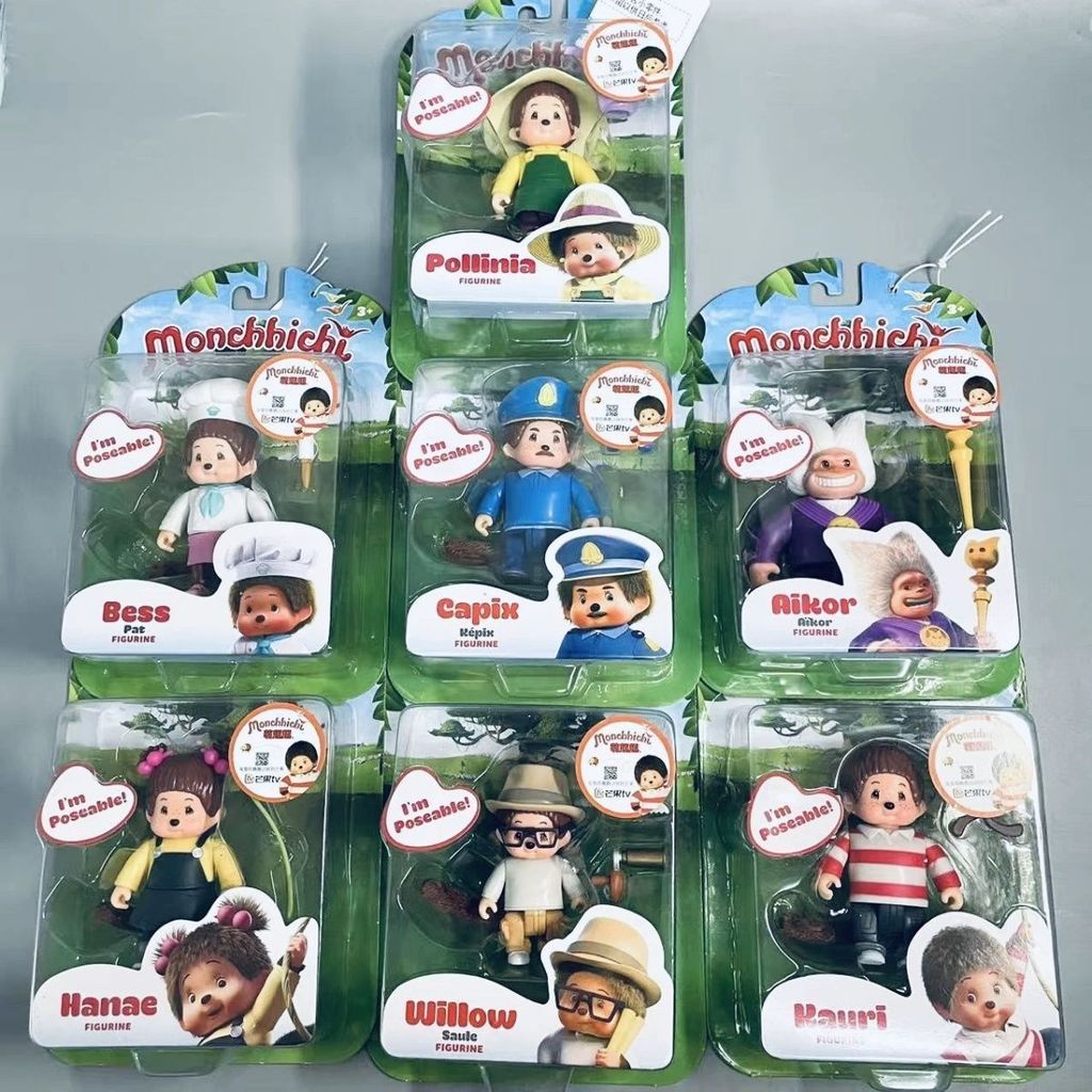 พร้อมสต็อกชนิดบรรจุกล่อง พระภิกษุ น่ารักตลกเครื่องประดับตุ๊กตารูปของเล่นตุ๊กตาแบรนด์ใหม่ของแท้