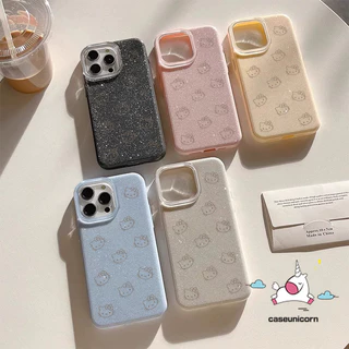 สำหรับ OPPO A15 A77 A54 A76 A35 A17 A16 A52 A60 A3 A58 A38 A3s A5i A57 A31 A6X A3X เคสป้องกันลายคิตตี้พิมพ์ลายเต็มตัว