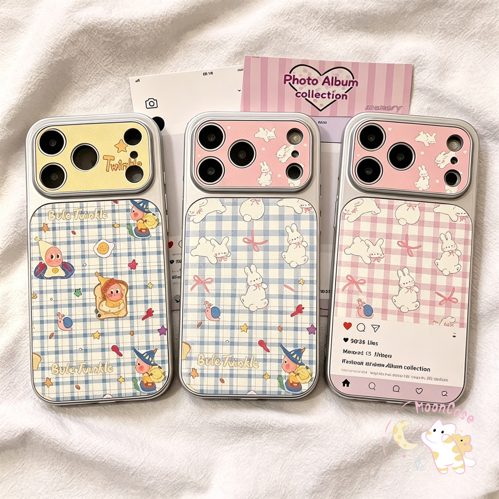 เคสโทรศัพท์การ์ตูนสไตล์น่ารัก เคสไอโฟน17 เหมาะสำหรับ IPhone 15 11 12 17 13 14 16 Pro Max 14 15 16 Plus Air