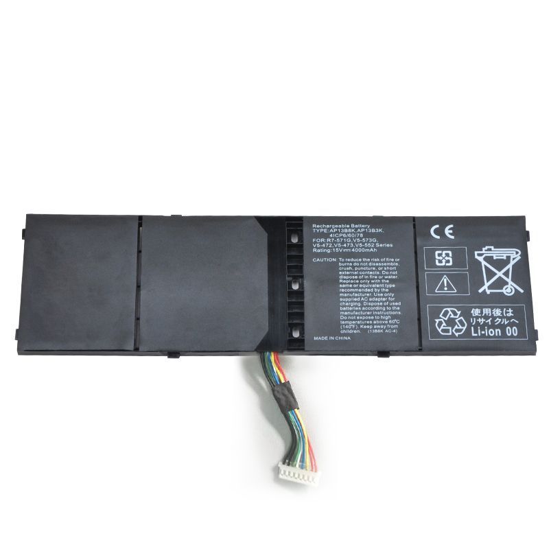 เหมาะสําหรับแบตเตอรี่แล็ปท็อป Acer AP13B3K V5-573G AP13B8K AP13B V5-572 V7