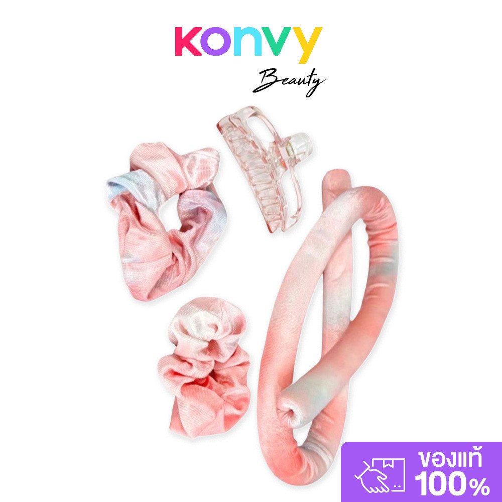 Miraplays Heatless H1 4pcs #Pastel ที่ม้วนผมไม่ใช้ความร้อน มิร่าเพลย์ส ให้ผมลอนสวยแบบธรรมชาติ.