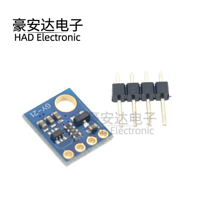 GY21 SHT21 HTU21D เปลี่ยนโมดูลเซ็นเซอร์อุณหภูมิความชื้น SI7021 อินเทอร์เฟซ I2C