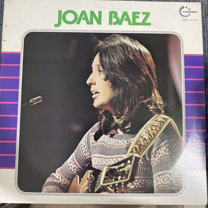 นักแสดงพื้นบ้าน Joan Baez Joan Baez 2LP Vinyl 40cm