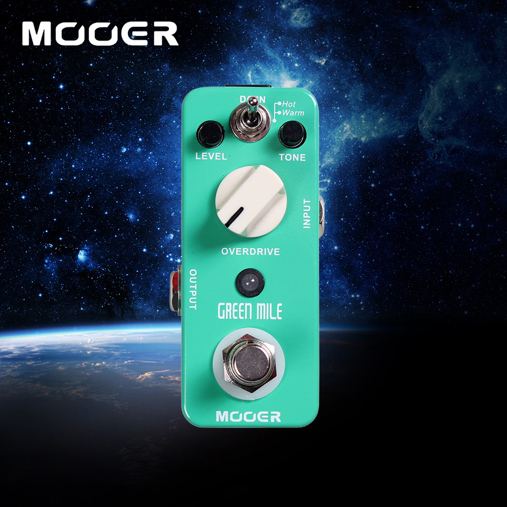MOOER Mouer MOD1 Green Mile กีตาร์ไฟฟ้าเหยียบ True Bypass รูปที่ 2