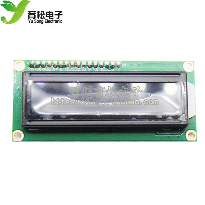 LCD1602 LCD1602 โมดูลจอแสดงผล LCD LCD1602A หน้าจอสีฟ้า