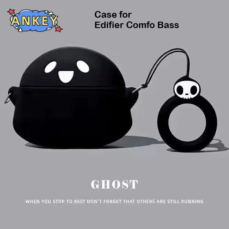 Case for Edifier Comfo Bass Protective Silicone Cute 3D Cake Cartoon Covers Bluetooth Earphone Shell Headphone PortEarphone